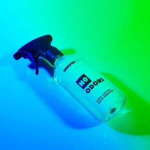 N0 ODORS BY INNOVACAR REMOVES AND ELIMINATES ODORS AND SMELL FOR CARS AND INTERIORS