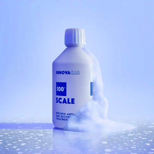 100% SCALE BY INNOVACAR: DECONTAMINANT AND LIMESCALE REMOVER FOR CAR BODYWORK, WINDOWS AND HEADLIGHTS