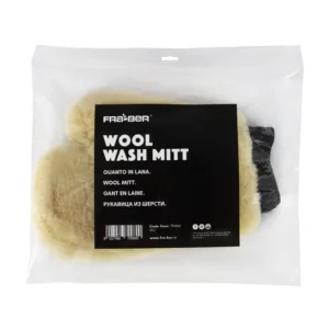 WOOL WASH MITT BY INNOVACAR LOW PILE WOOL WASH MITT CAR DETAILING