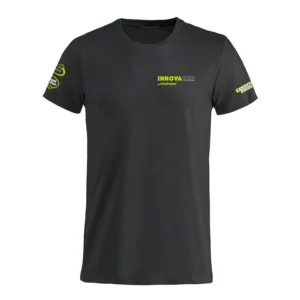 OFFICIAL INNOVACAR BLACK T-SHIRT 100% COTTON