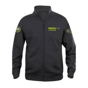 OFFICIAL INNOVACAR BLACK LONG ZIP SWEATSHIRT