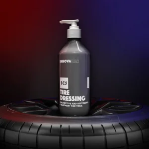 SC5 TIRE DRESSING: ACONDICIONADOR DE NEUMÁTICOS Y ABRILLANTADOR NEGRO PARA COCHES.