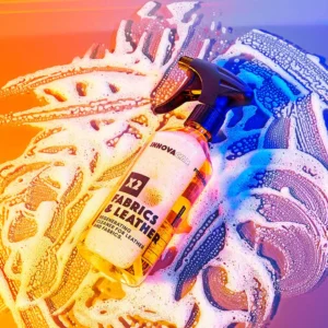 X2 FABRICS & LEATHER 500ML: LIMPIADOR DE ASIENTOS DE CUERO PARA COCHES Y RENOVADOR DE TELAS.