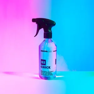 D2 CHECK: ELIMINADOR DE CERAS, ACEITES Y GRASAS Y VERIFICADOR DE MARCAS EN LA CARROCERÍA.